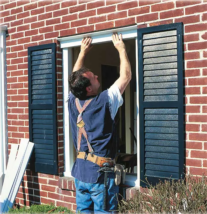 Replacing a double hung window