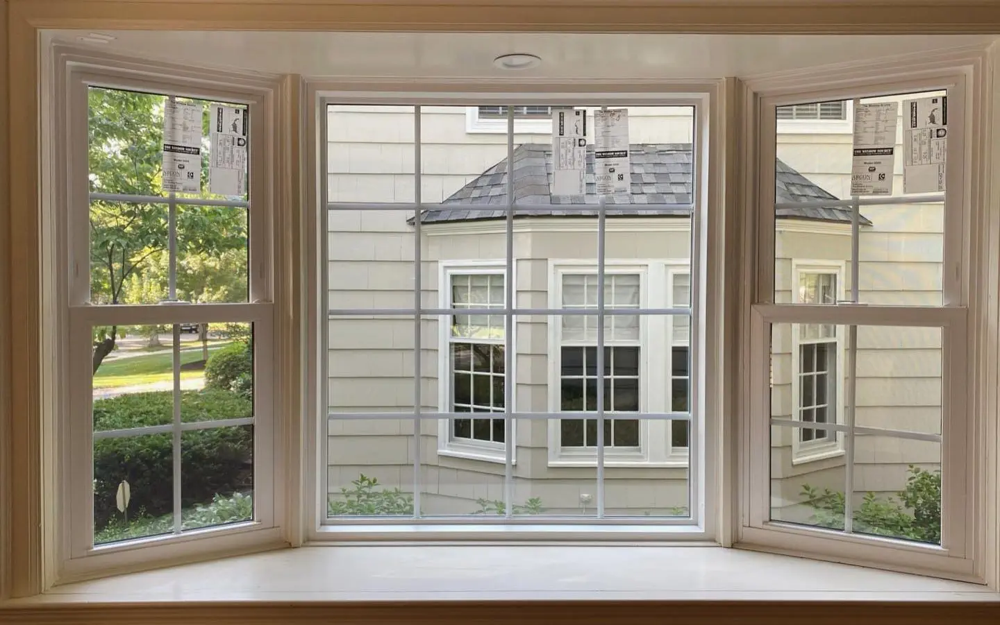 Bow window